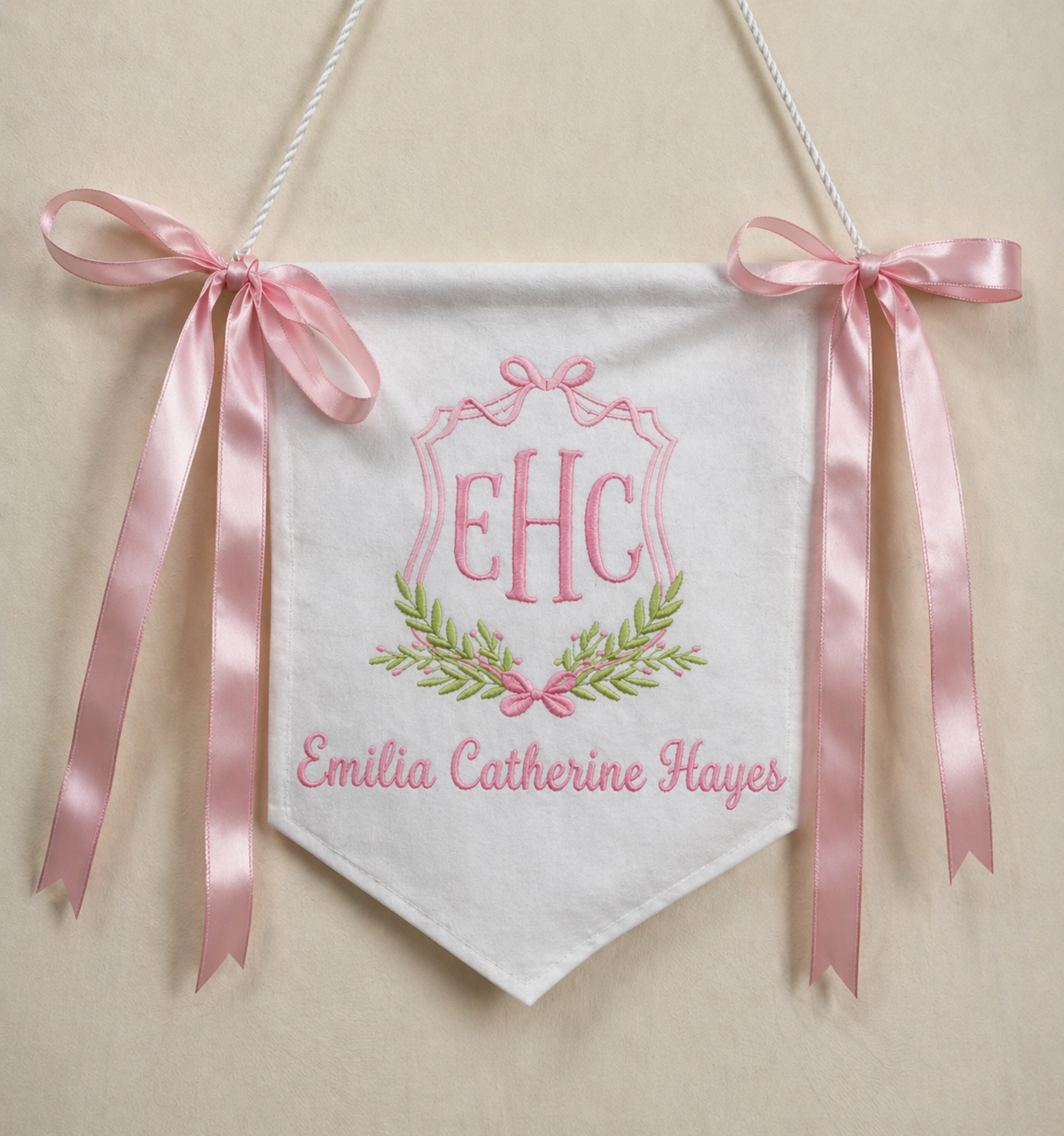 Coordinated personalized nursery décor
