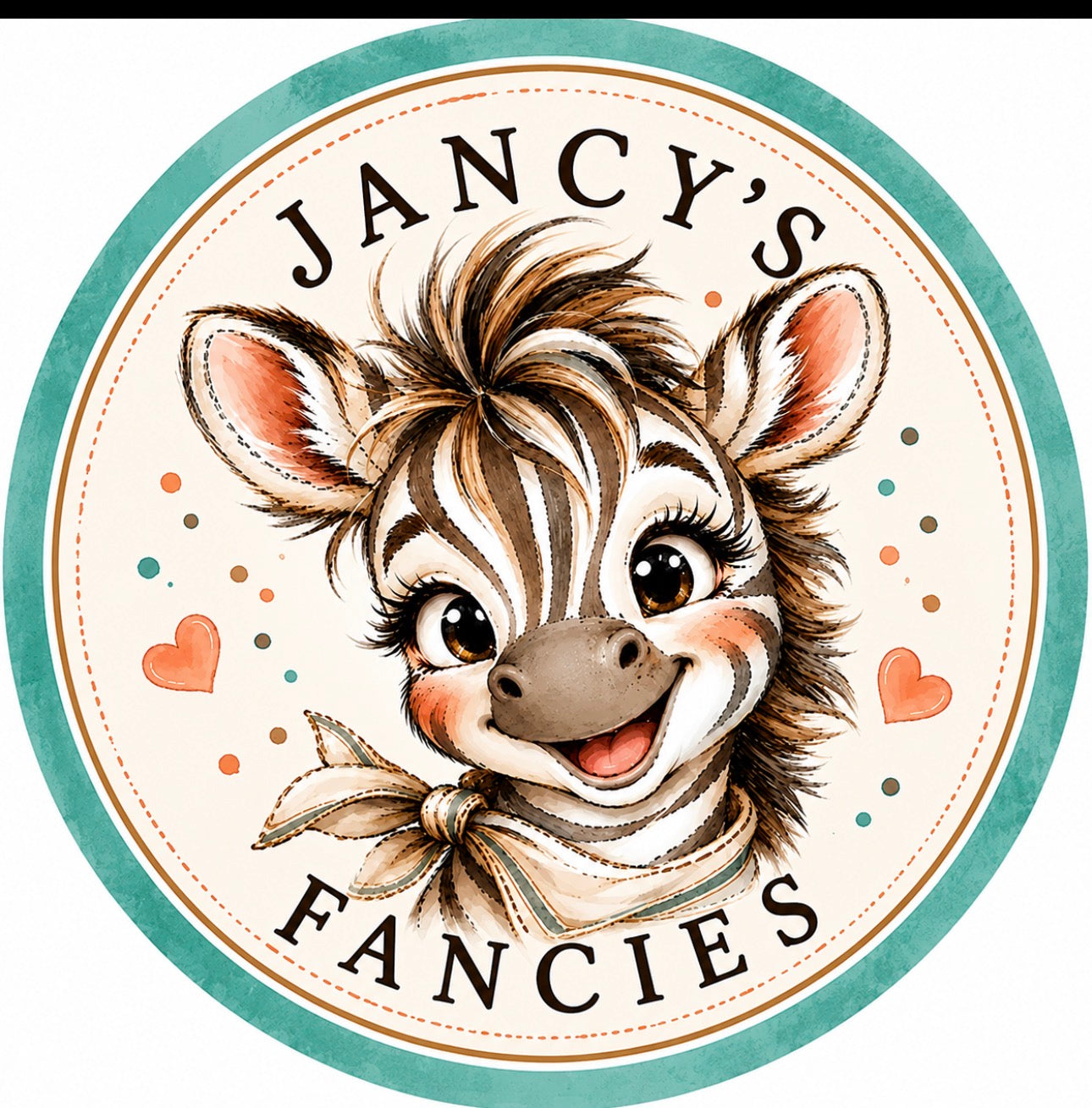 Fancy, the Jancy's Fancies zebra mascot