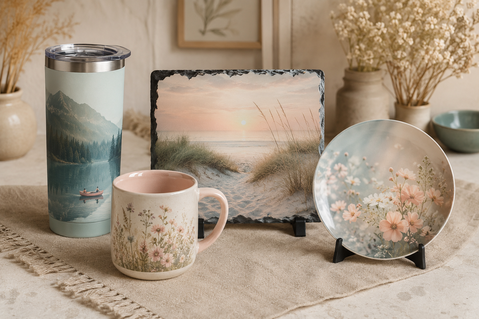 Personalized drinkware and photo gifts